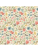 Poppie Cotton Wildwood Dwelling - Dear Meadow - Cream - 25100
