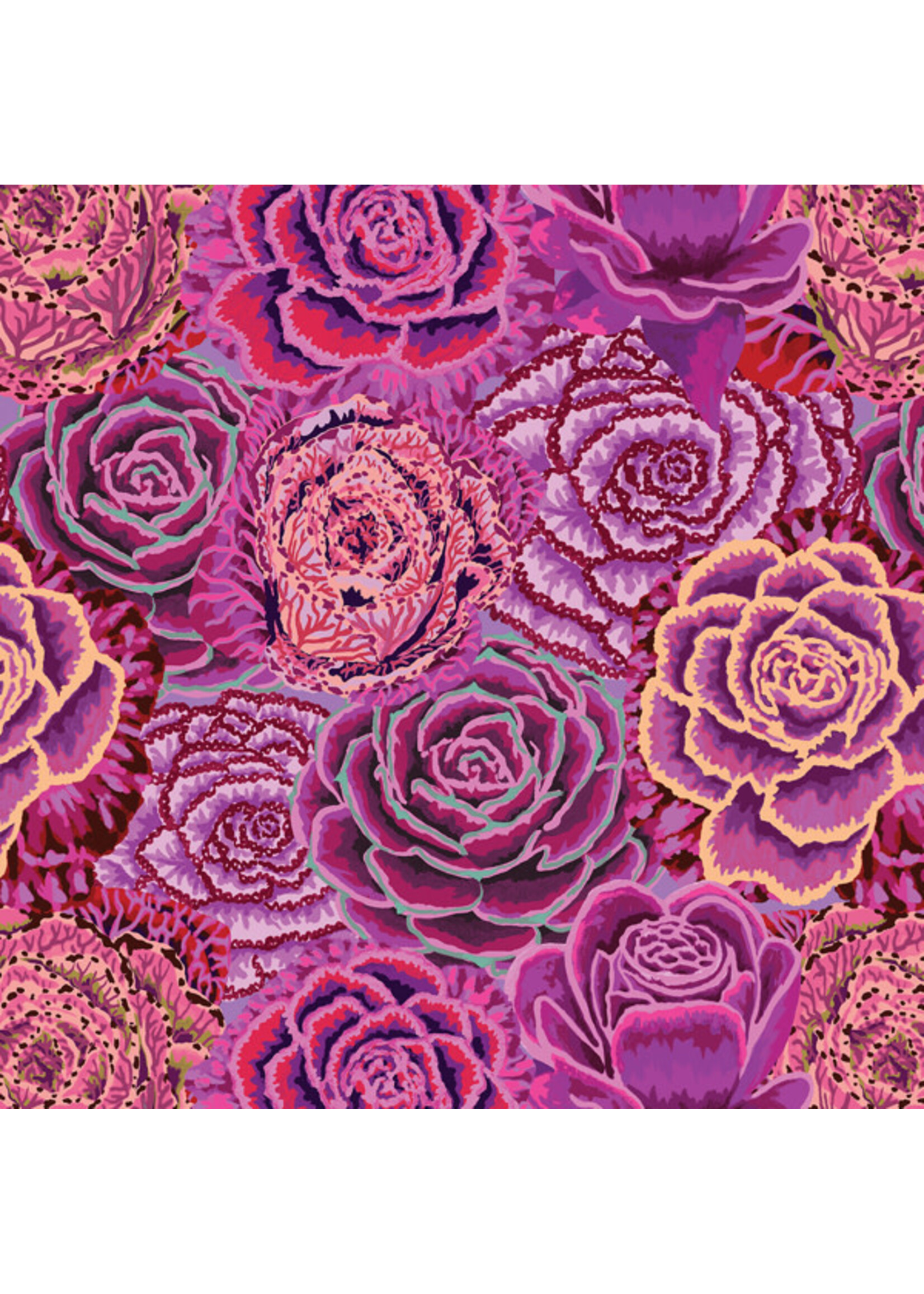 Benartex Studio Not Your Mama´s Garden - Center Of Garden - Rose