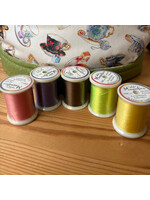 Superior Threads Magnifico - #40 - Polyester - 500 yard - 5 stuks - Set A