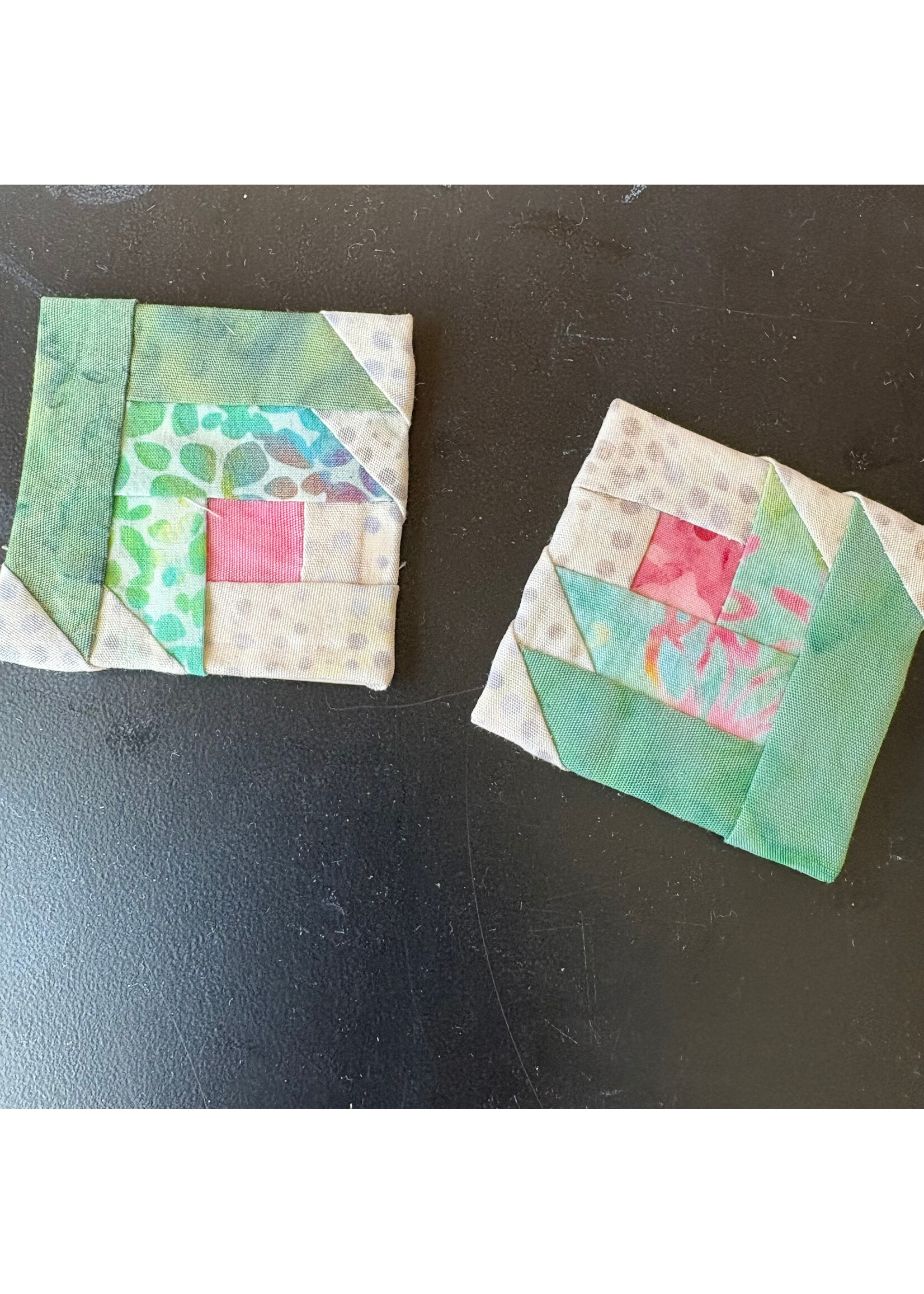 Stofpakketje - Koelkastmagneet - Batik Multi
