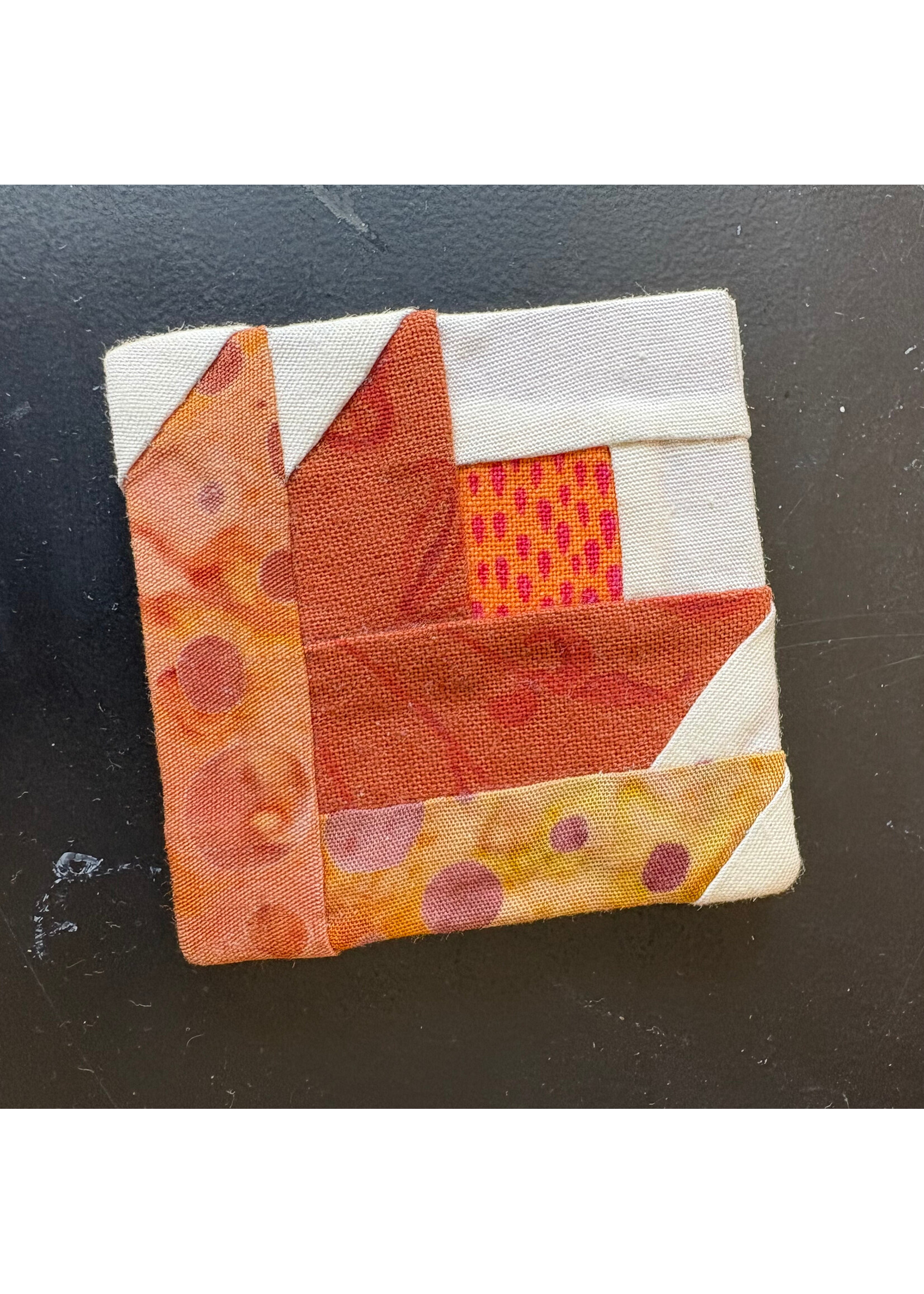 Stofpakketje - Koelkastmagneet - Batik Multi