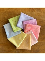 Hoffman Fabrics Stofpakket - Batik Pastel  -  8 Long Eights