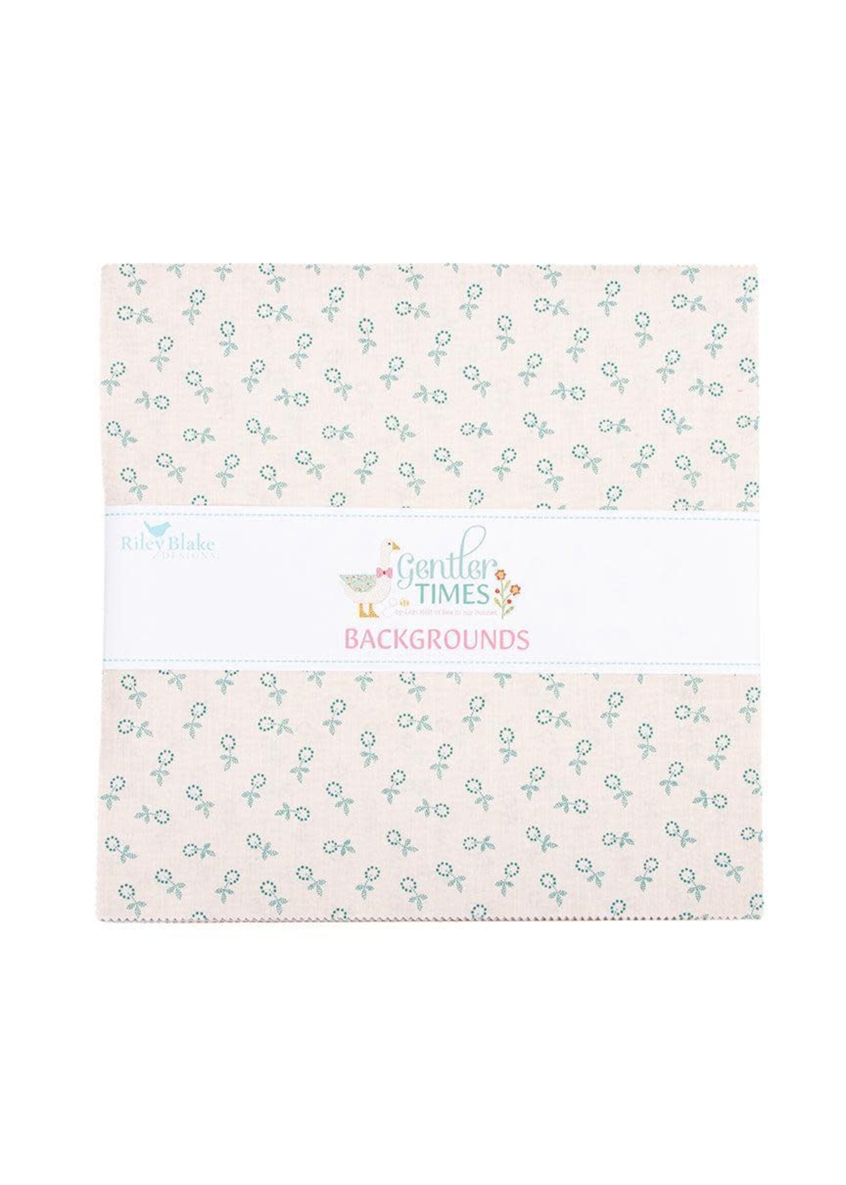 Riley Blake Designs Lori Holt - Gentler Times - Layer Cake - 10 x 10 inch - 42 Vierkanten