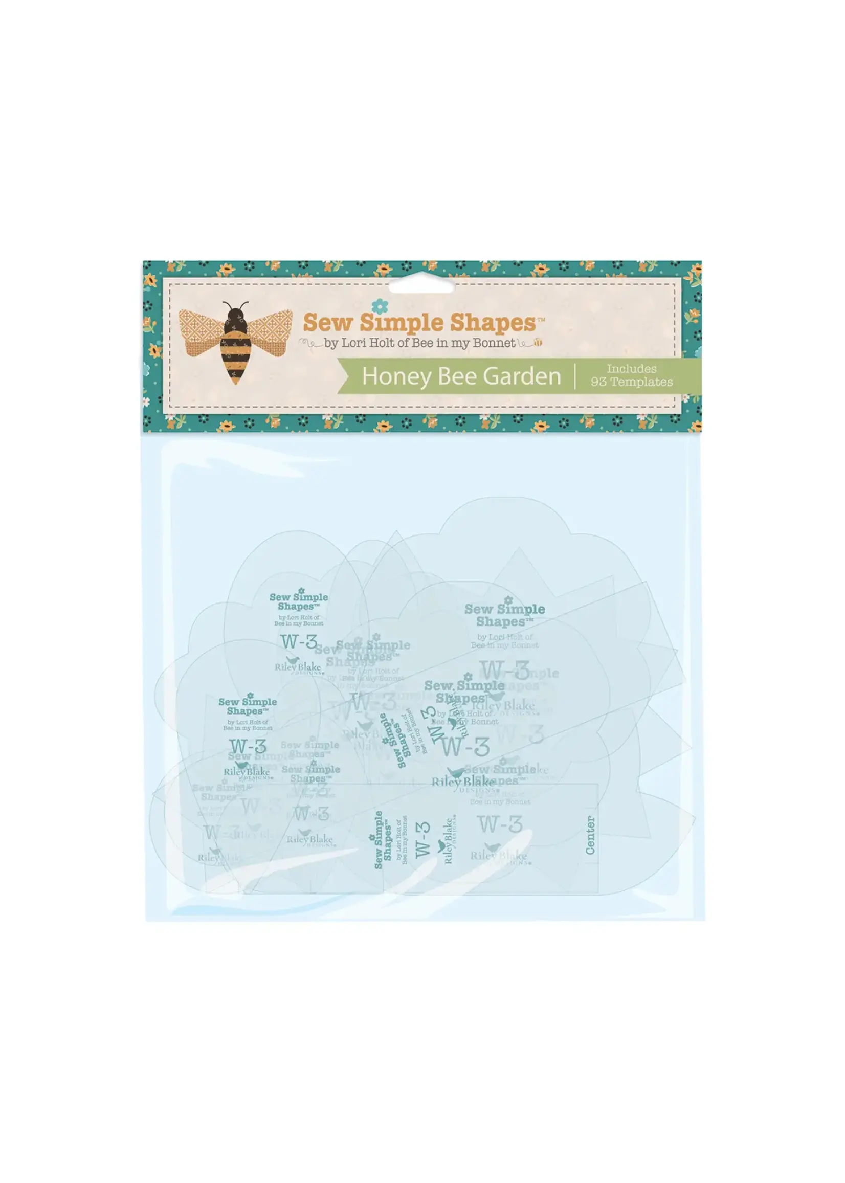 Riley Blake Designs Lori Holt - Templates - Honey Bee Garden - 93 stuks
