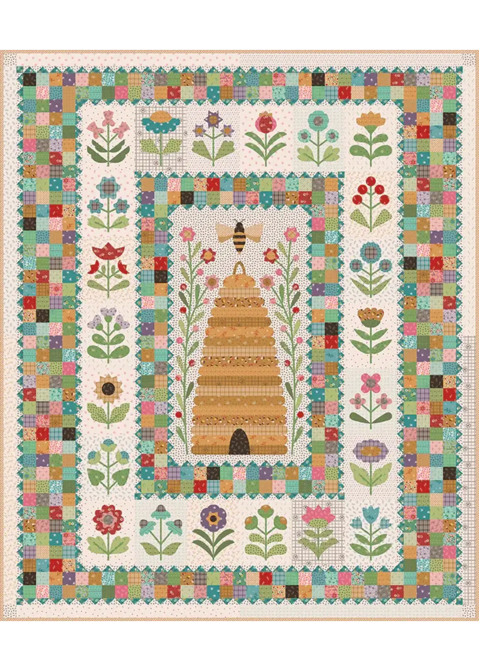 Riley Blake Designs Lori Holt - Templates - Honey Bee Garden - 93 stuks