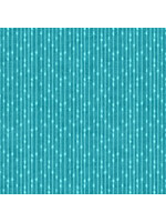 Stof Fabrics Hannah Basic - Woven - Blue - Coupon - 70 cm x 110 cm