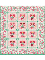 Riley Blake Designs Pre-order - Strawberry Crush Quiltkit - Lori Holt