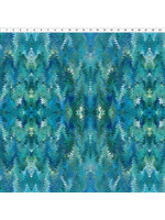 In The Beginning Marble Essence - Florence - Aqua - Coupon - 85 cm x 110 cm