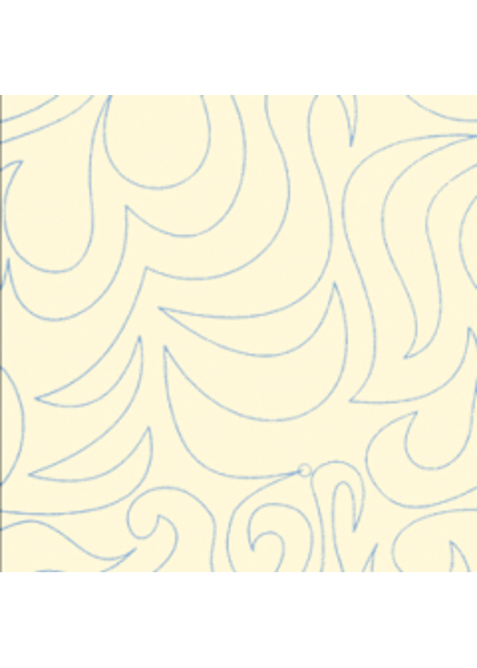Benartex Studio Feather Meandering - Nature - Coupon - 220 cm x 275 cm