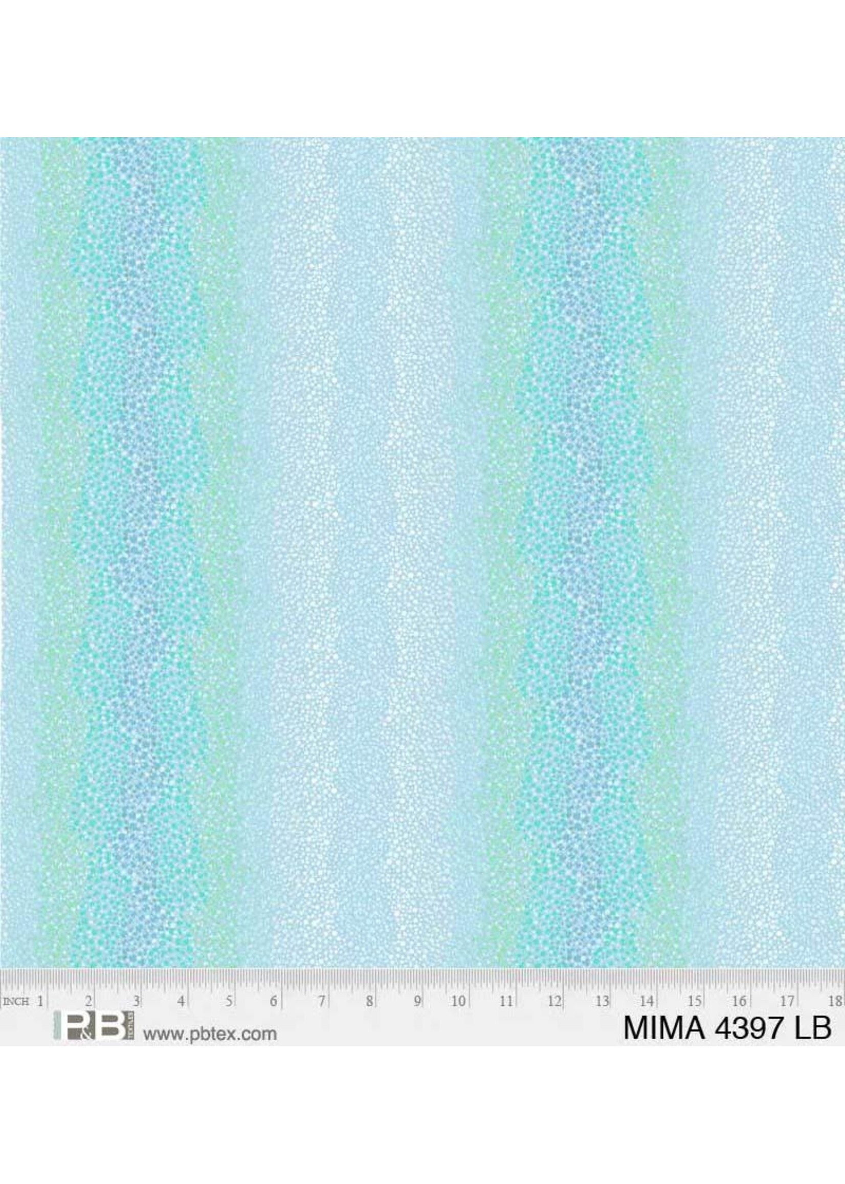 P&B Textiles Mindful Mandalas - Light Blue