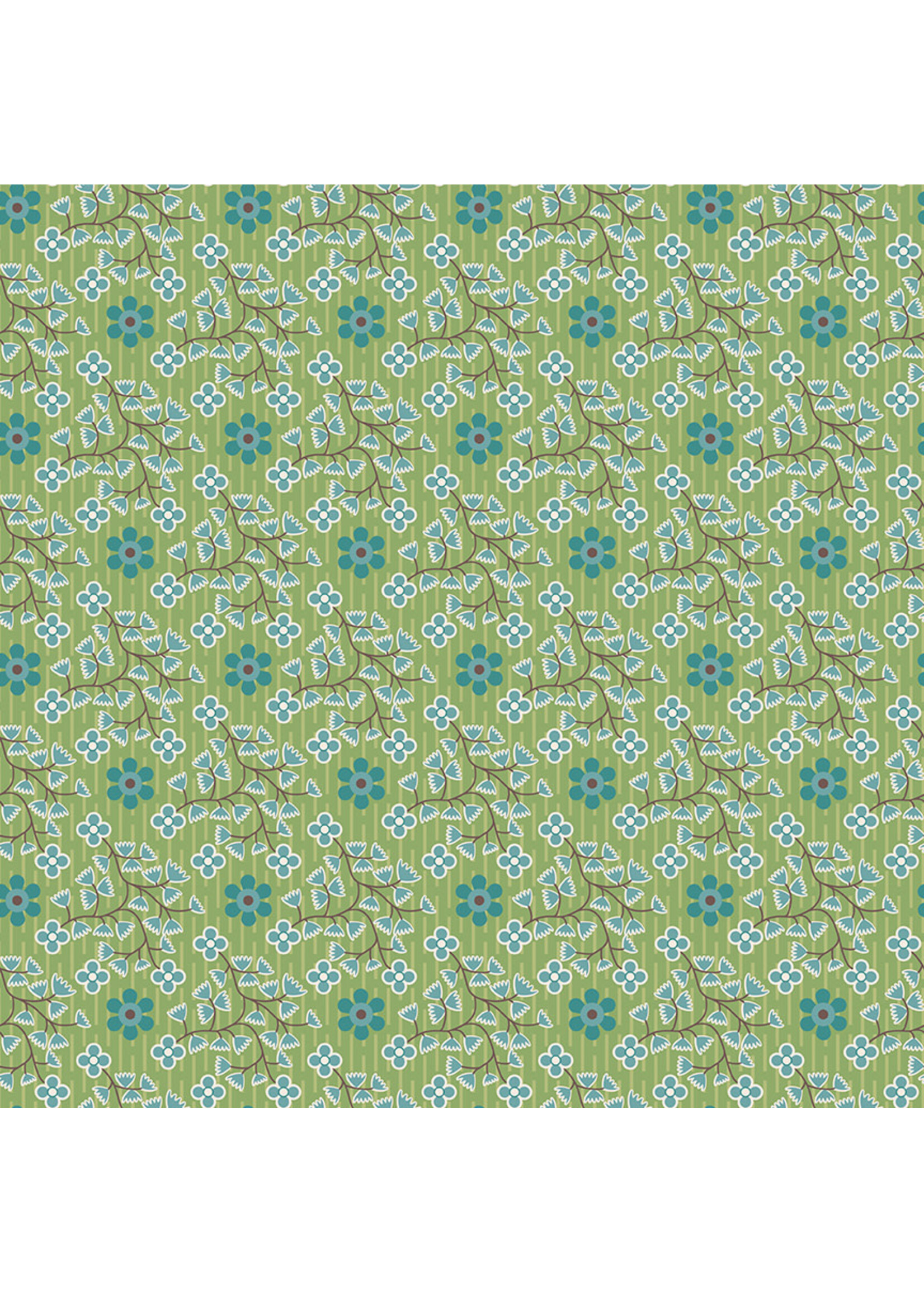 Riley Blake Designs Lori Holt - Gentler Times - Swell - Basil - C16470