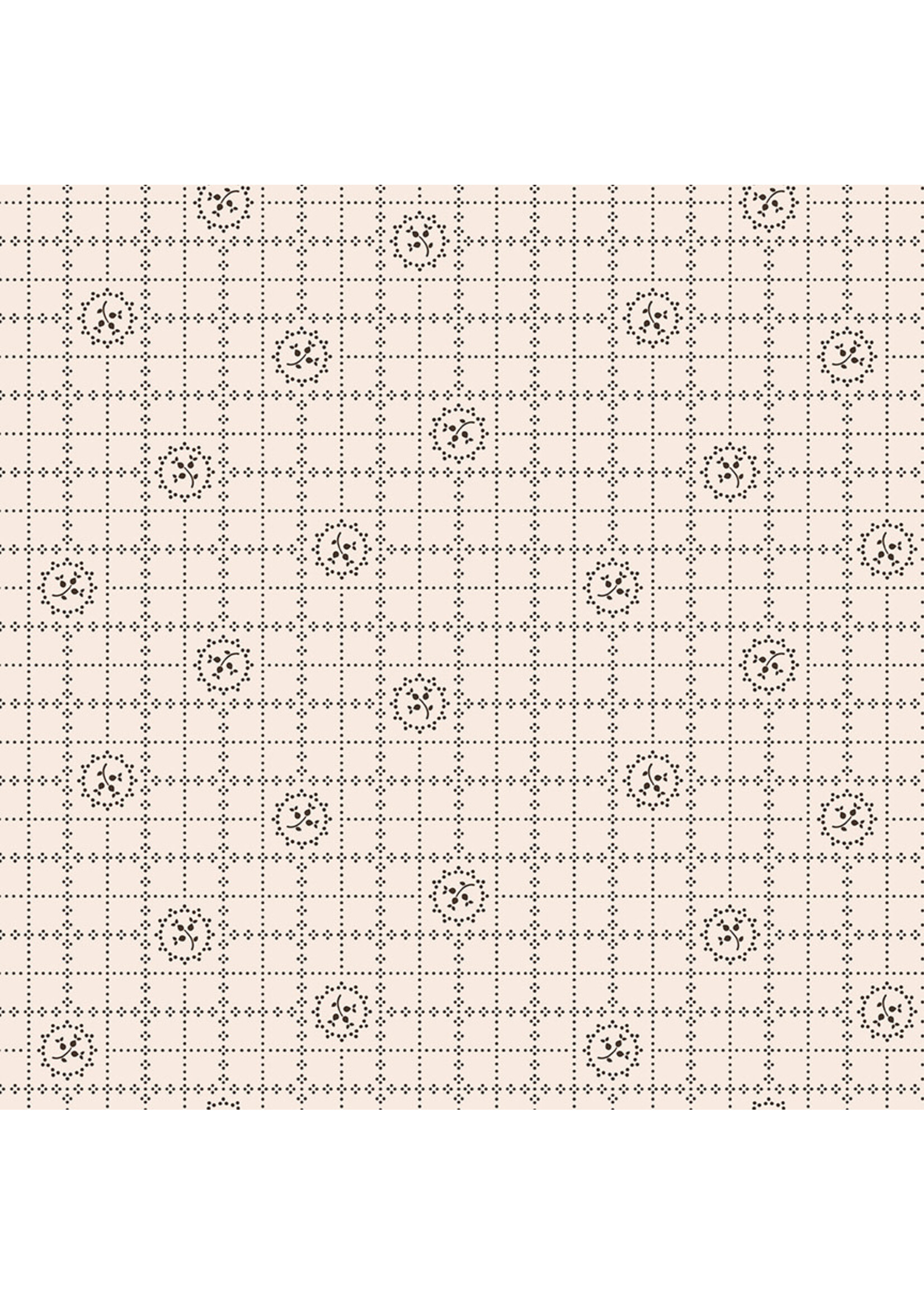 Riley Blake Designs Lori Holt - Gentler Times - Delicate - Raisin - C16475