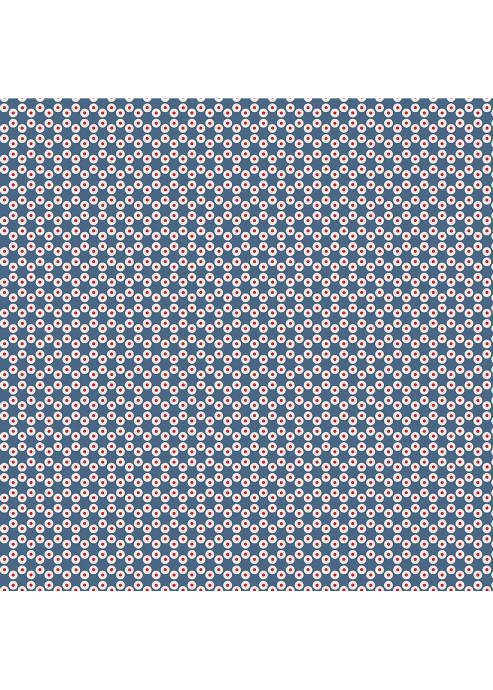 Riley Blake Designs Lori Holt - Americana - Patriot - Dark Denim - C16097
