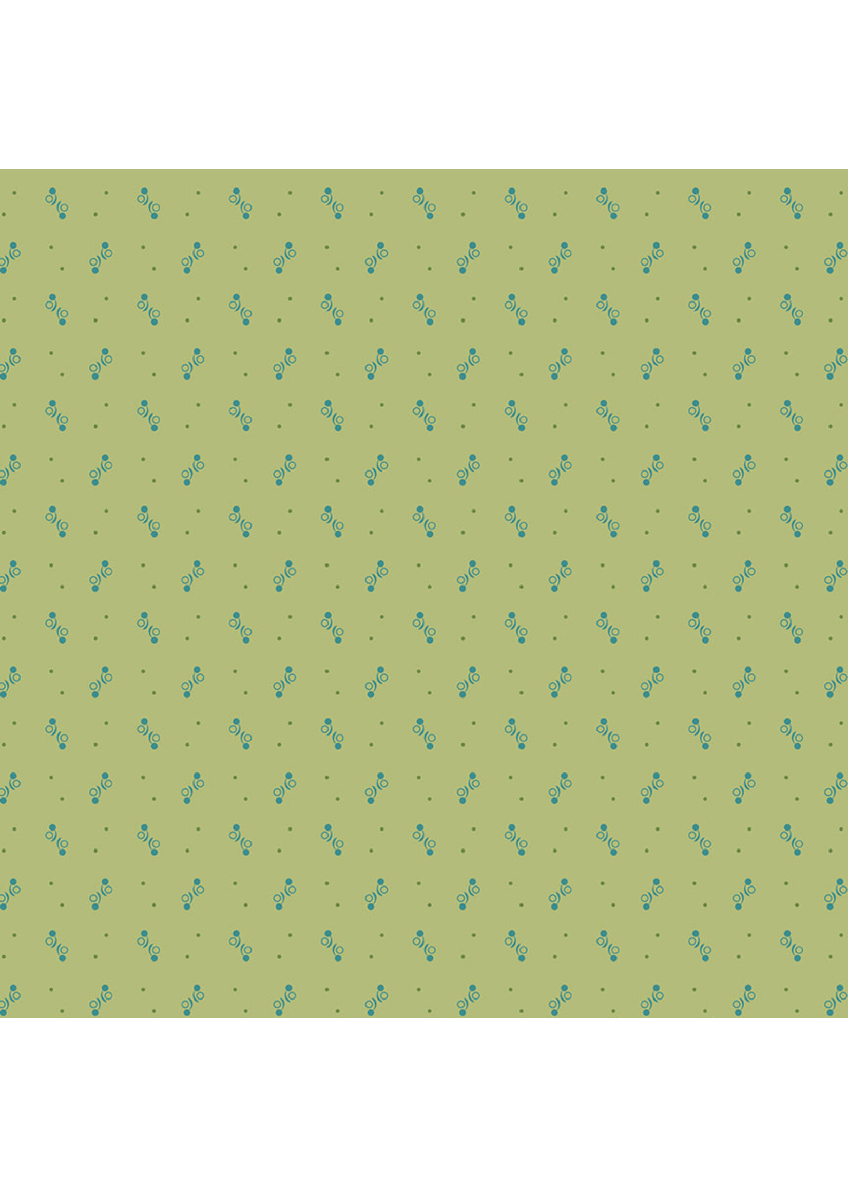 Riley Blake Designs Lori Holt - Gentler Times - Ditty - Lettuce - C16476