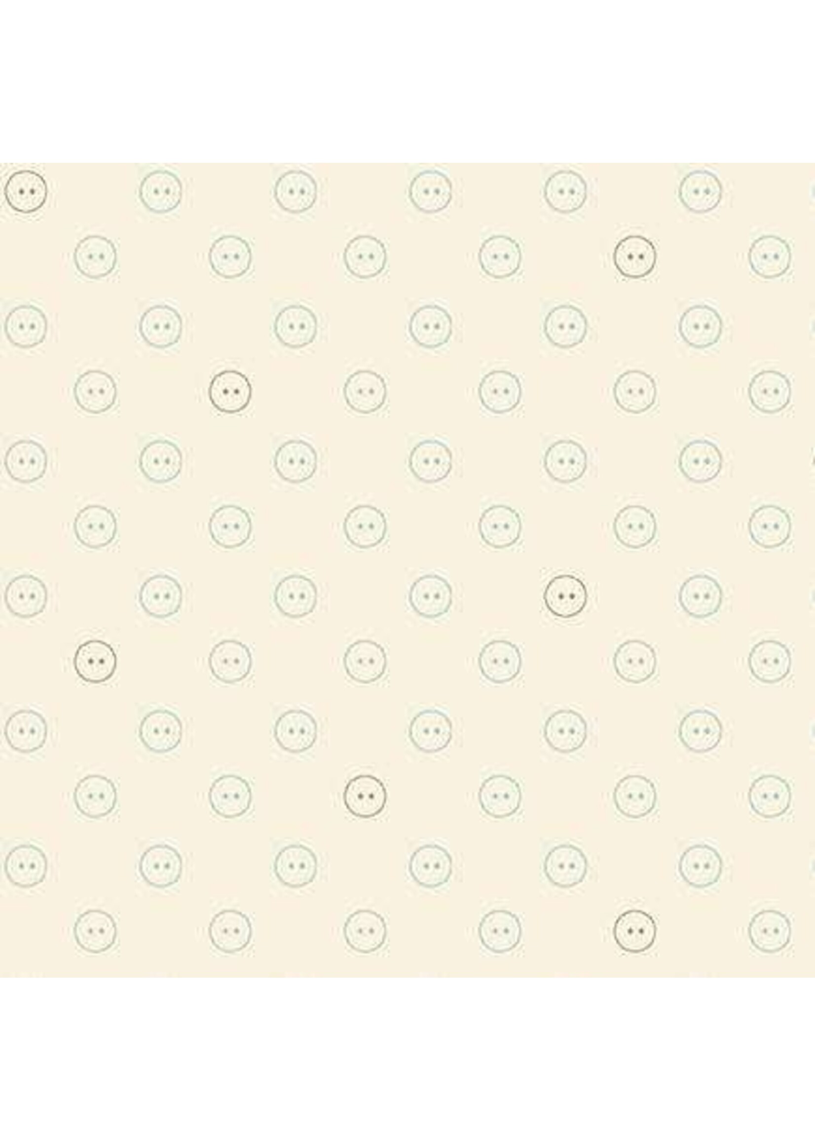 Laundry Basket Quilts Edyta Sitar - Sewing Bird - Buttons - Starched