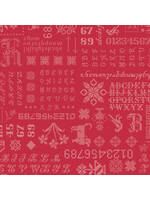 Riley Blake Designs Lori Holt - Piece & Plenty - Sampler - Berry - C15872