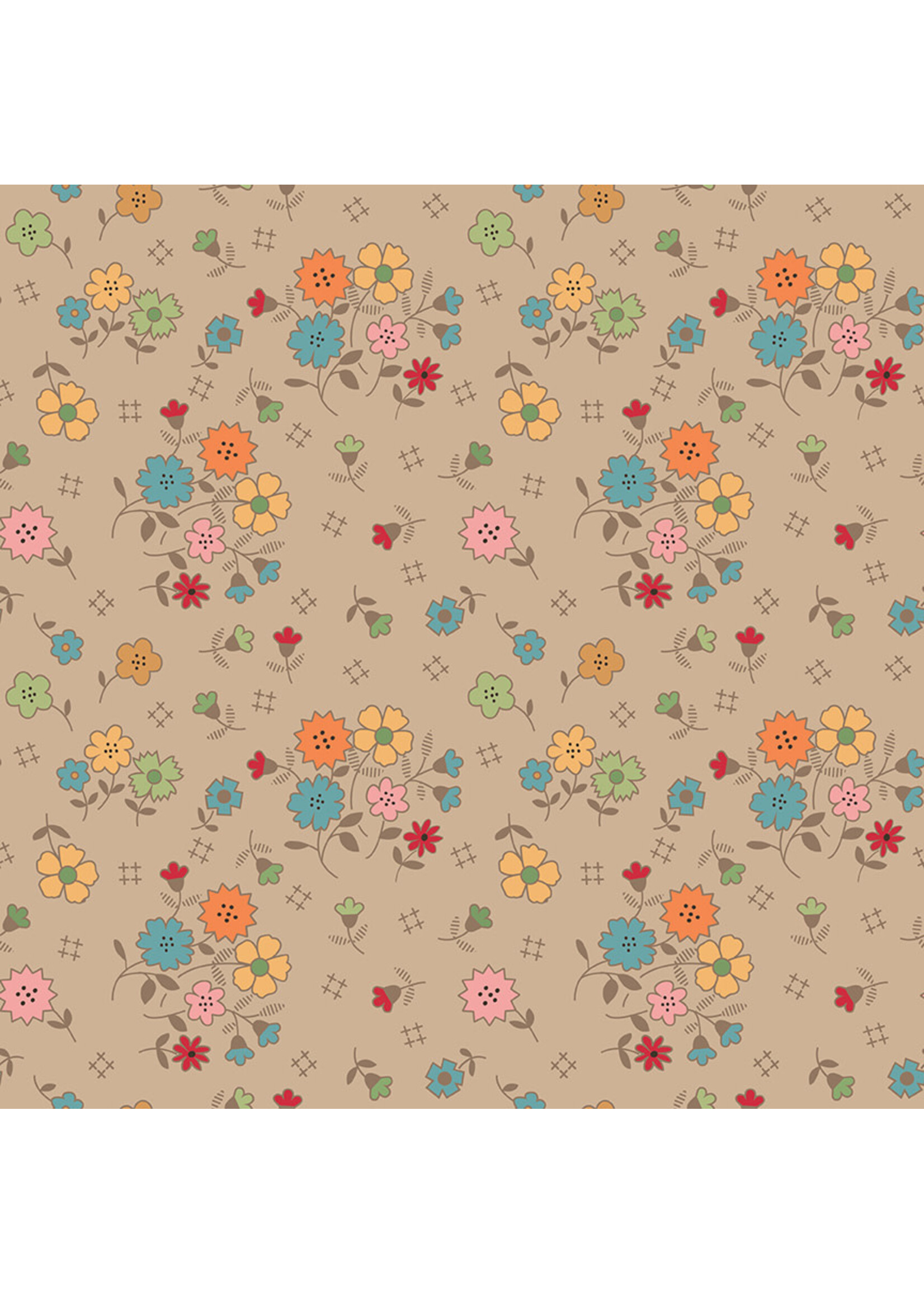 Riley Blake Designs Lori Holt - Autumn - Tea Dye - WB14673