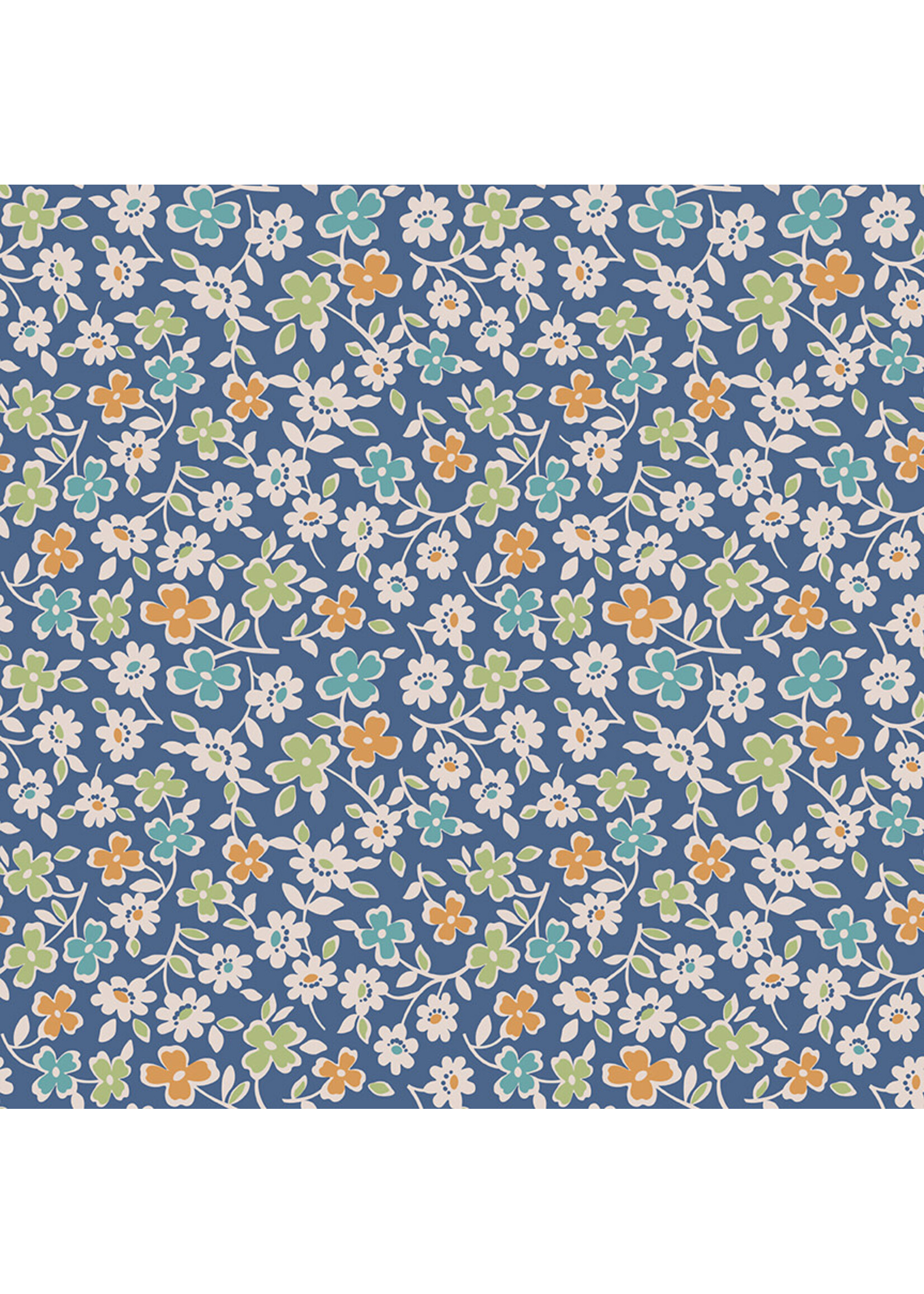 Riley Blake Designs Lori Holt - Autumn - Denim - WB14672