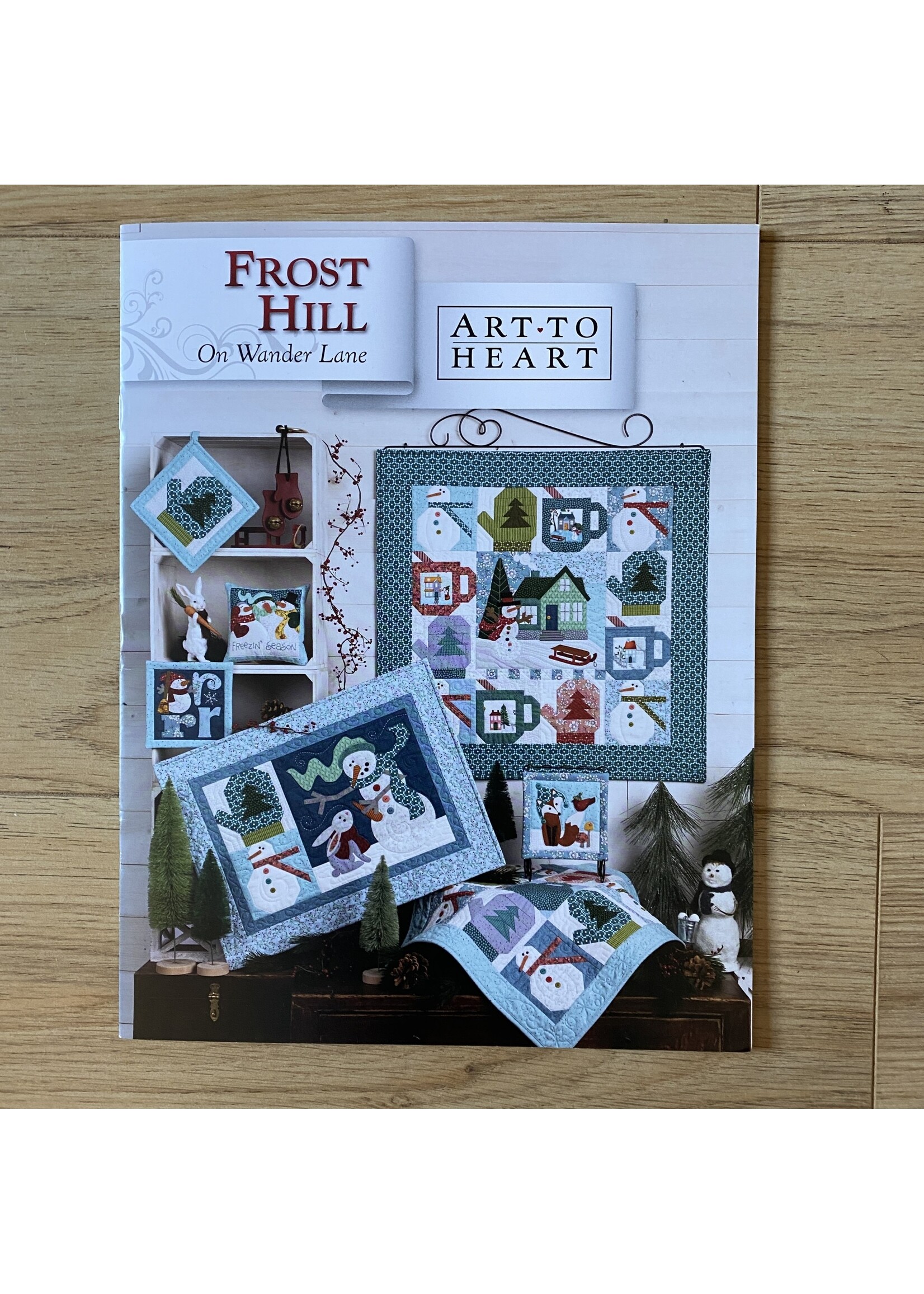 Benartex Studio On Wander Lane - Maandboek met patronen - Januari