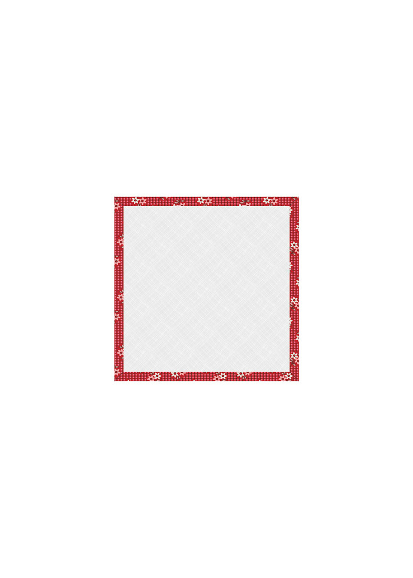 Riley Blake Designs Lori Holt - Design Board - 10 x 10 inch - Gentler Times - Schoolhouse