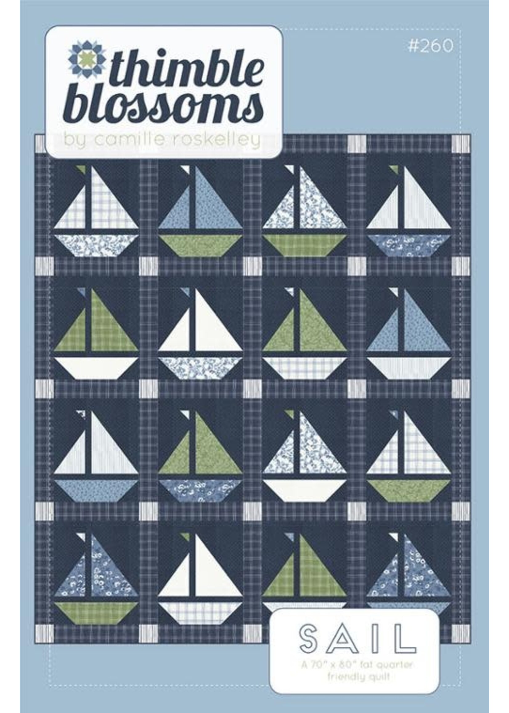Moda Fabrics Patroon - Camille Roskelley - Nantucket Summer - Sail