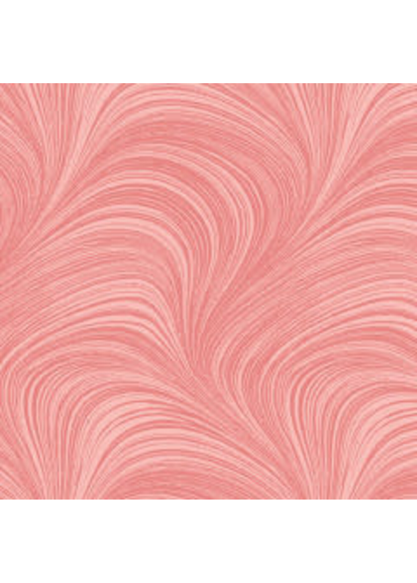 Benartex Studio Wave Texture - Zalm - Coupon - 60 cm x 275 cm