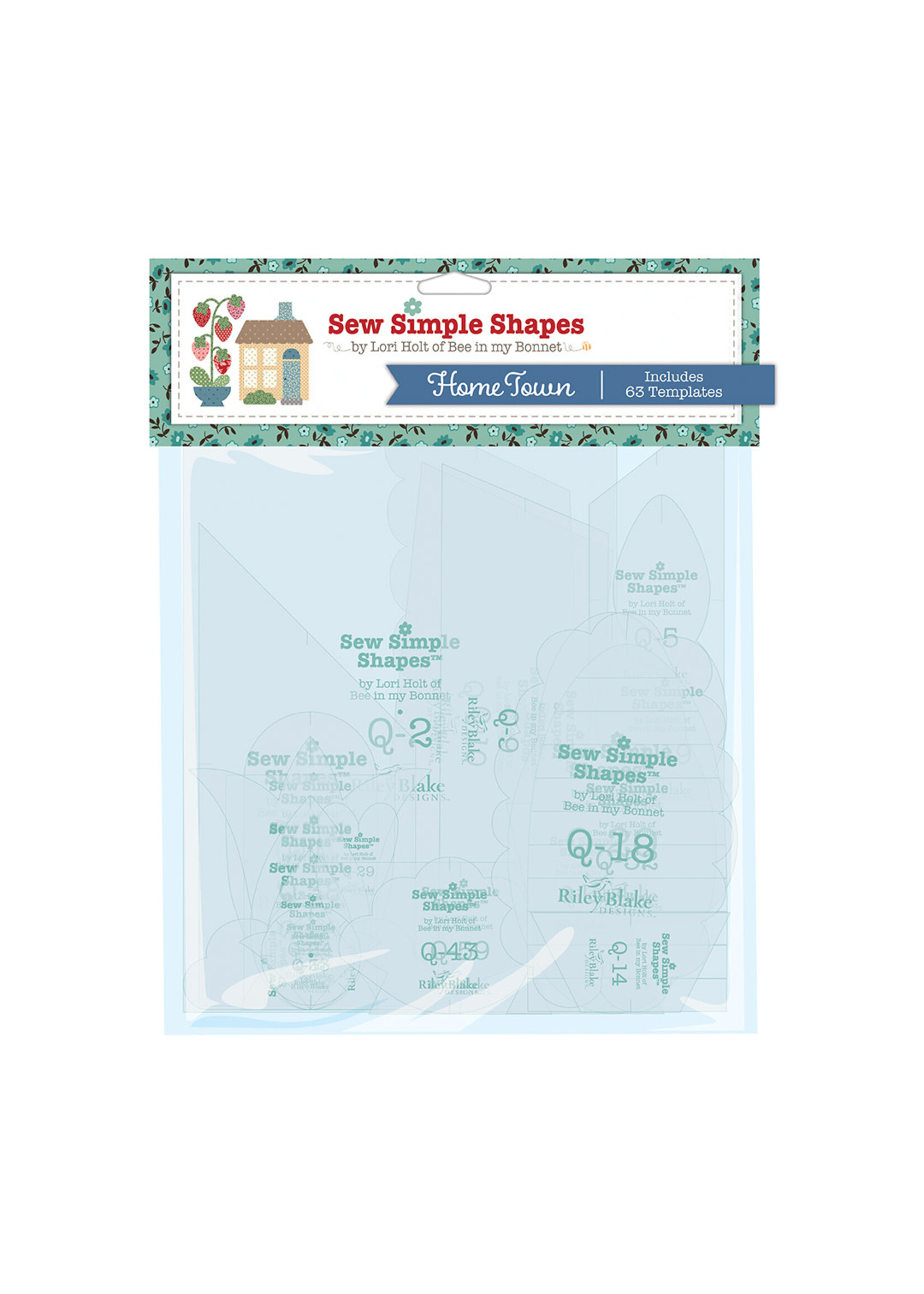 Riley Blake Designs Lori Holt - Templates - Home Town - 63 stuks