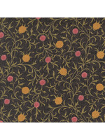 Moda Fabrics Morris Manor - Scroll Florals - Ebony - 8393 15