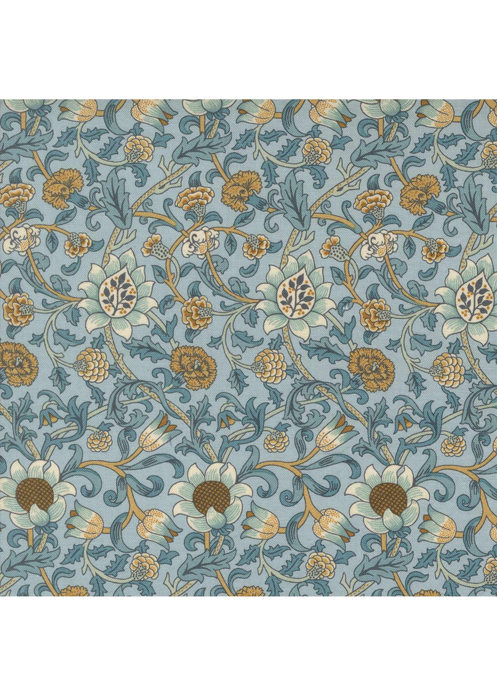 Moda Fabrics Morris Manor - Evenlode Florals - Sky - 8392 13