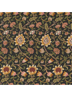 Moda Fabrics Morris Manor - Evenlode Florals - Ebony - 8392 15