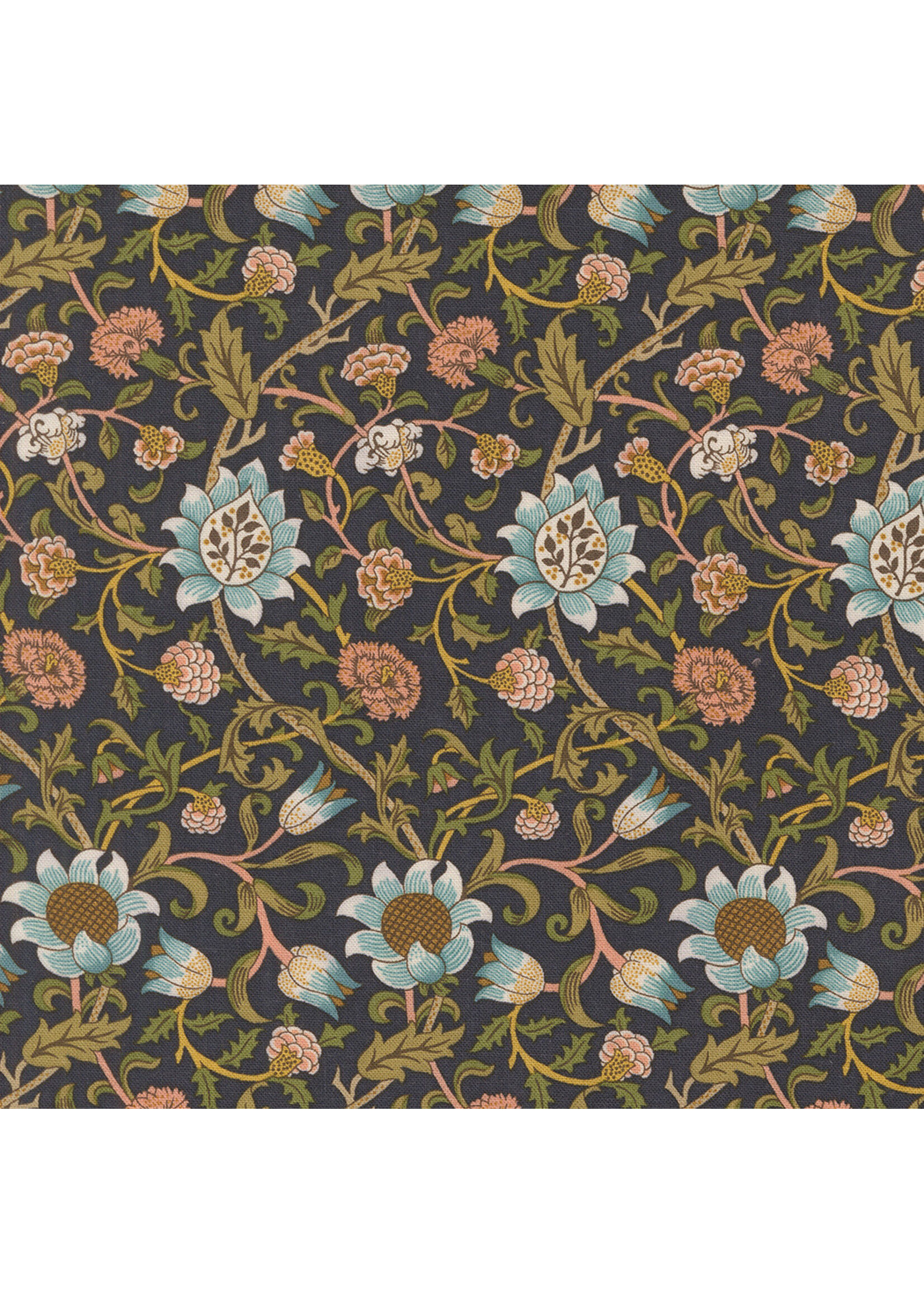 Moda Fabrics Morris Manor - Evenlode Florals - Twilight - 8392 14