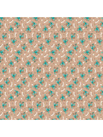 Riley Blake Designs Lori Holt - Home Town - Bills - Tea Dye - C13582