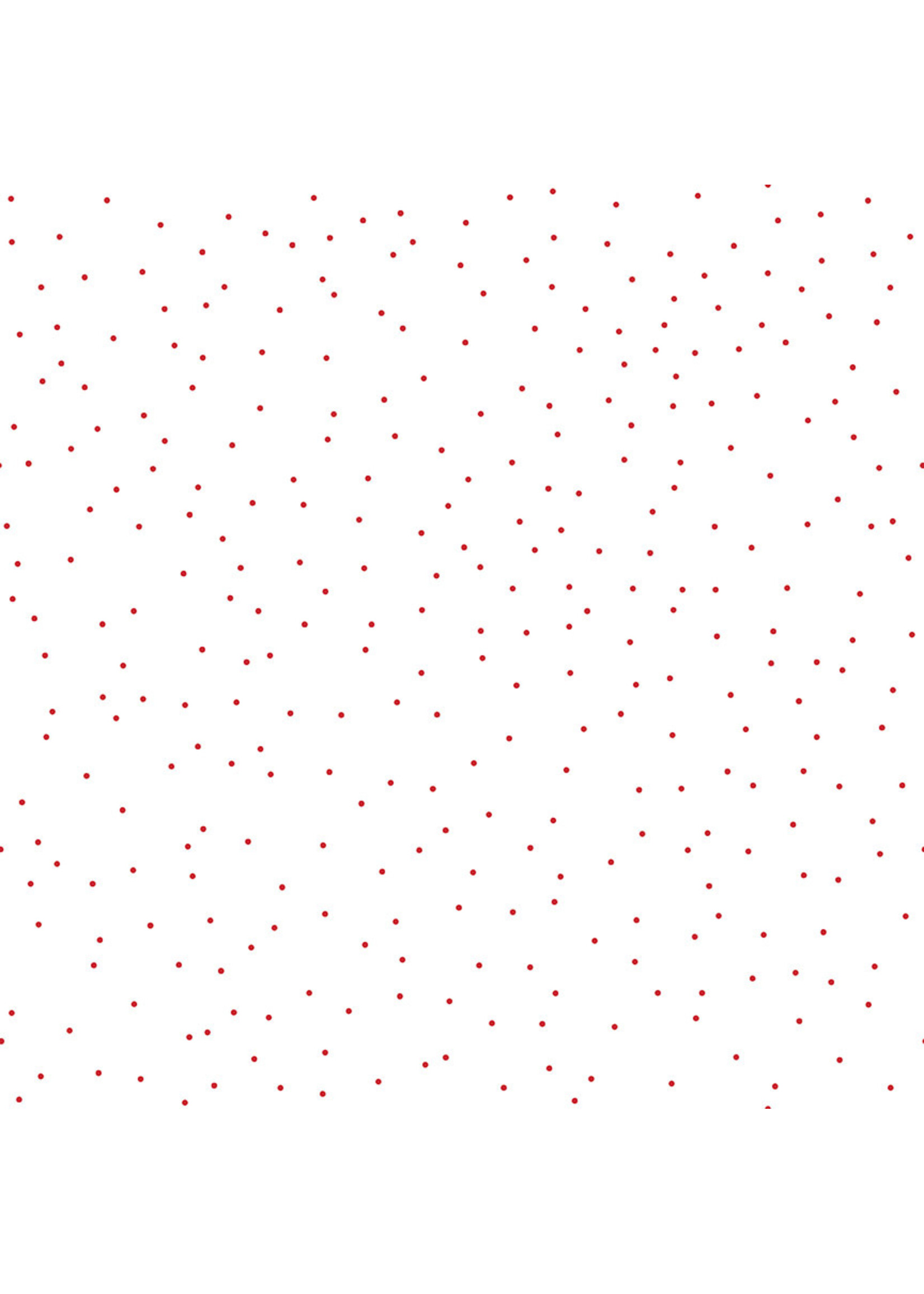 Riley Blake Designs Lori Holt -  Pin Dot - Red- C705