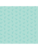 Riley Blake Designs Lori Holt - Bee Basics - Heart - Songbird - C6401