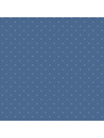 Riley Blake Designs Lori Holt - Bee Cross Stitch - Denim - Coupon - 55 cm x 110 cm
