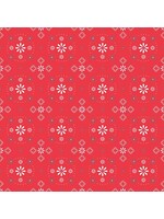 Riley Blake Designs Lori Holt - Bee Backings & Borders - Bandana - Red