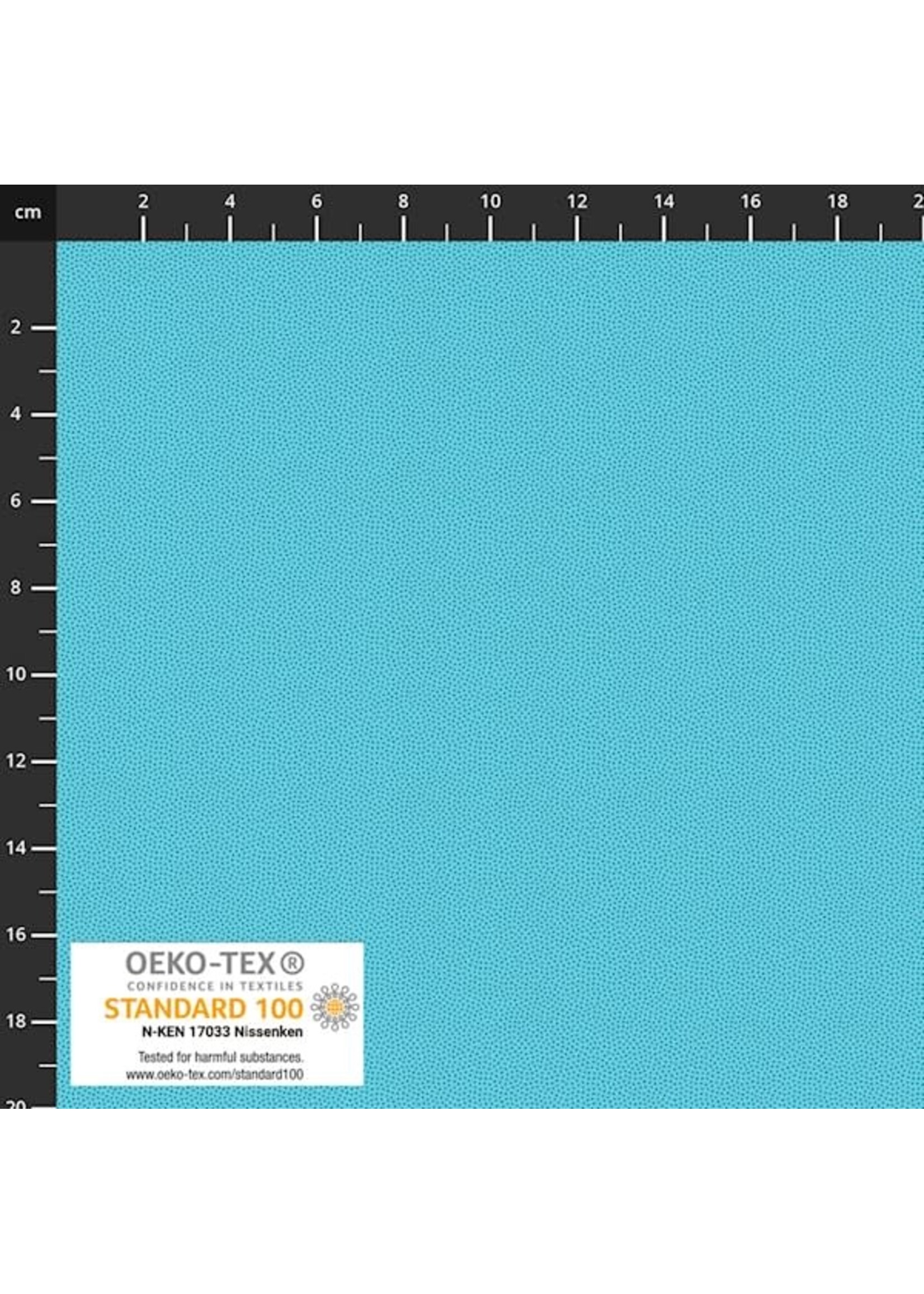 Stof Fabrics Petits Points - Turquoise - 332