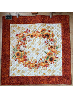 Elly Prins Machine Quilting Herfstquilt - 69 cm x 69 cm