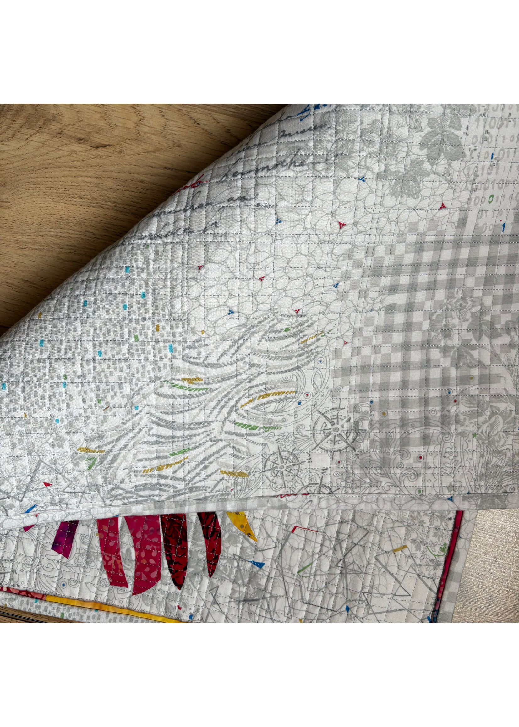 Elly Prins Machine Quilting Verenquilt - Multi - 51 cm x 65,5 cm