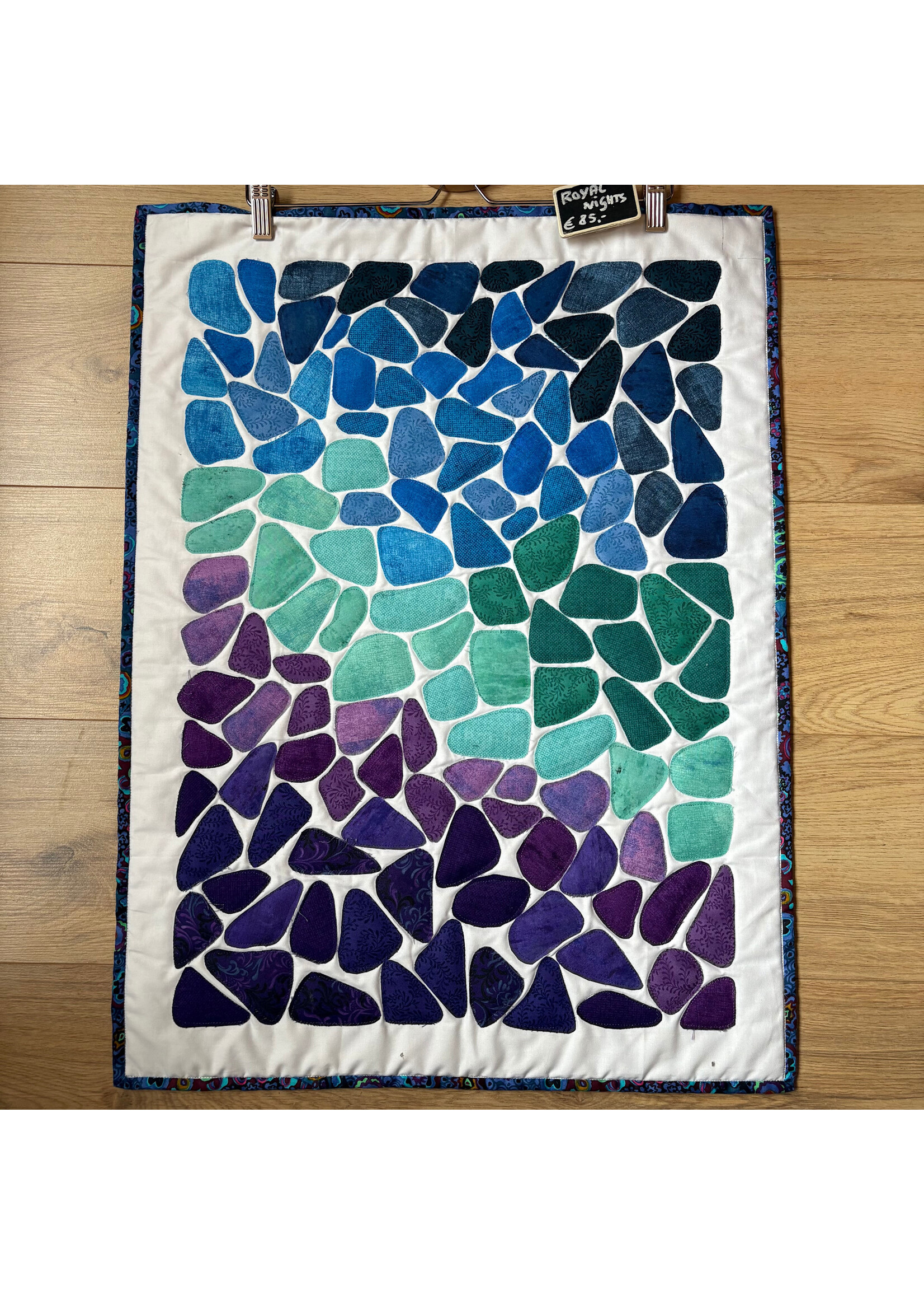 Elly Prins Machine Quilting Royal Nights - 55 cm x 74 cm