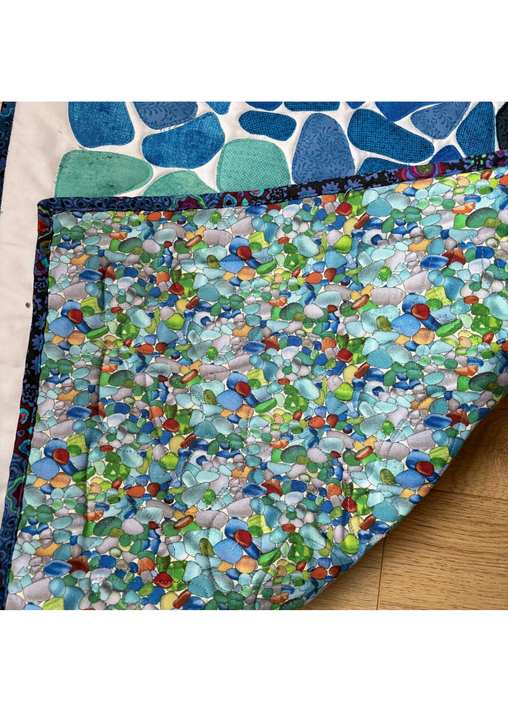 Elly Prins Machine Quilting Royal Nights - 55 cm x 74 cm