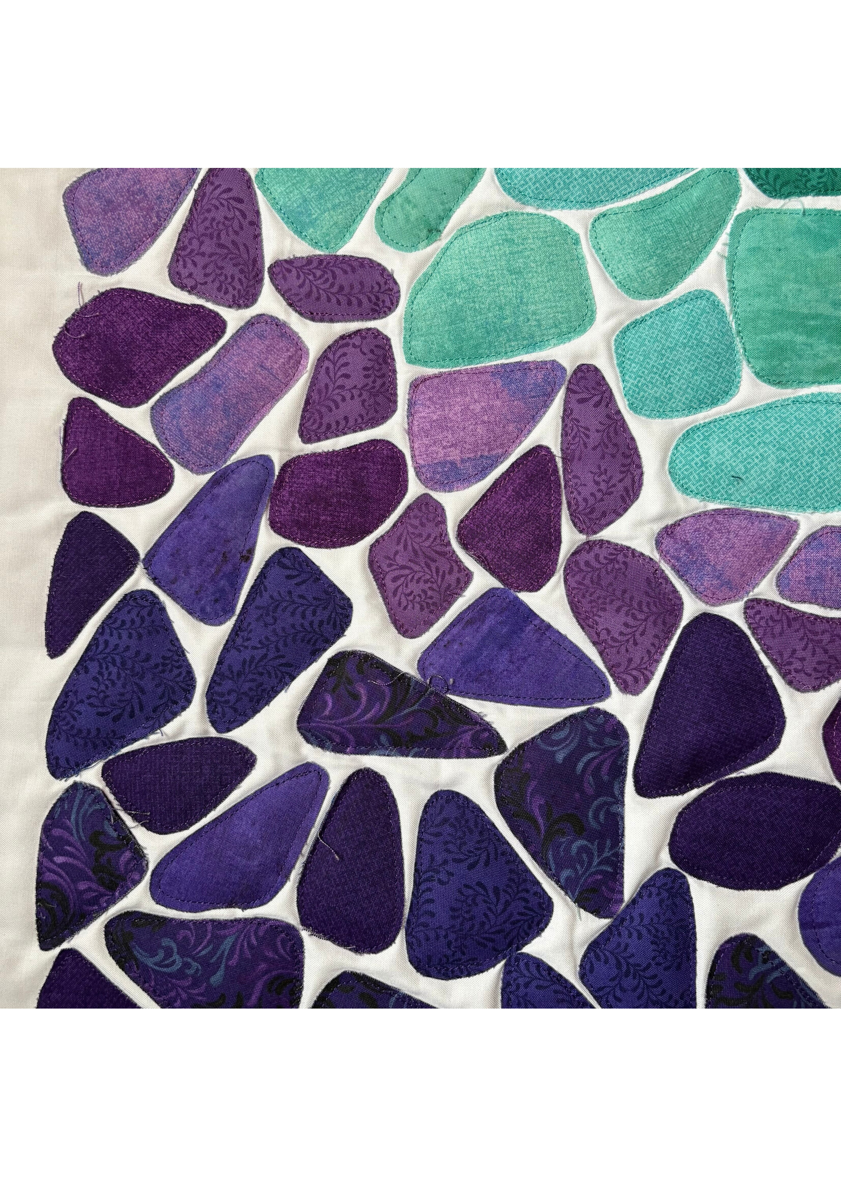 Elly Prins Machine Quilting Royal Nights - 55 cm x 74 cm