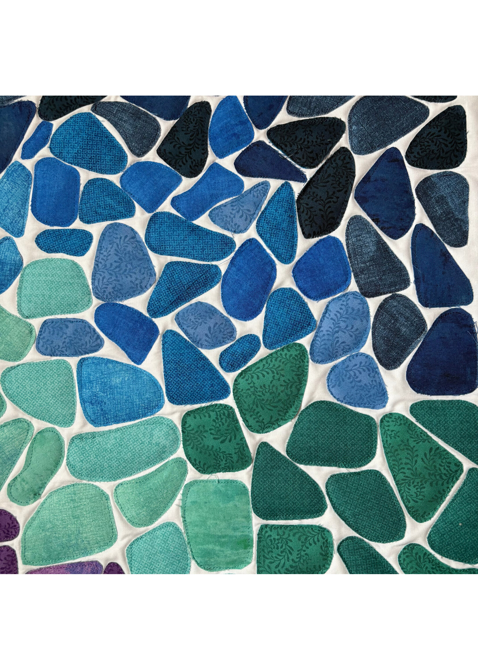 Elly Prins Machine Quilting Royal Nights - 55 cm x 74 cm