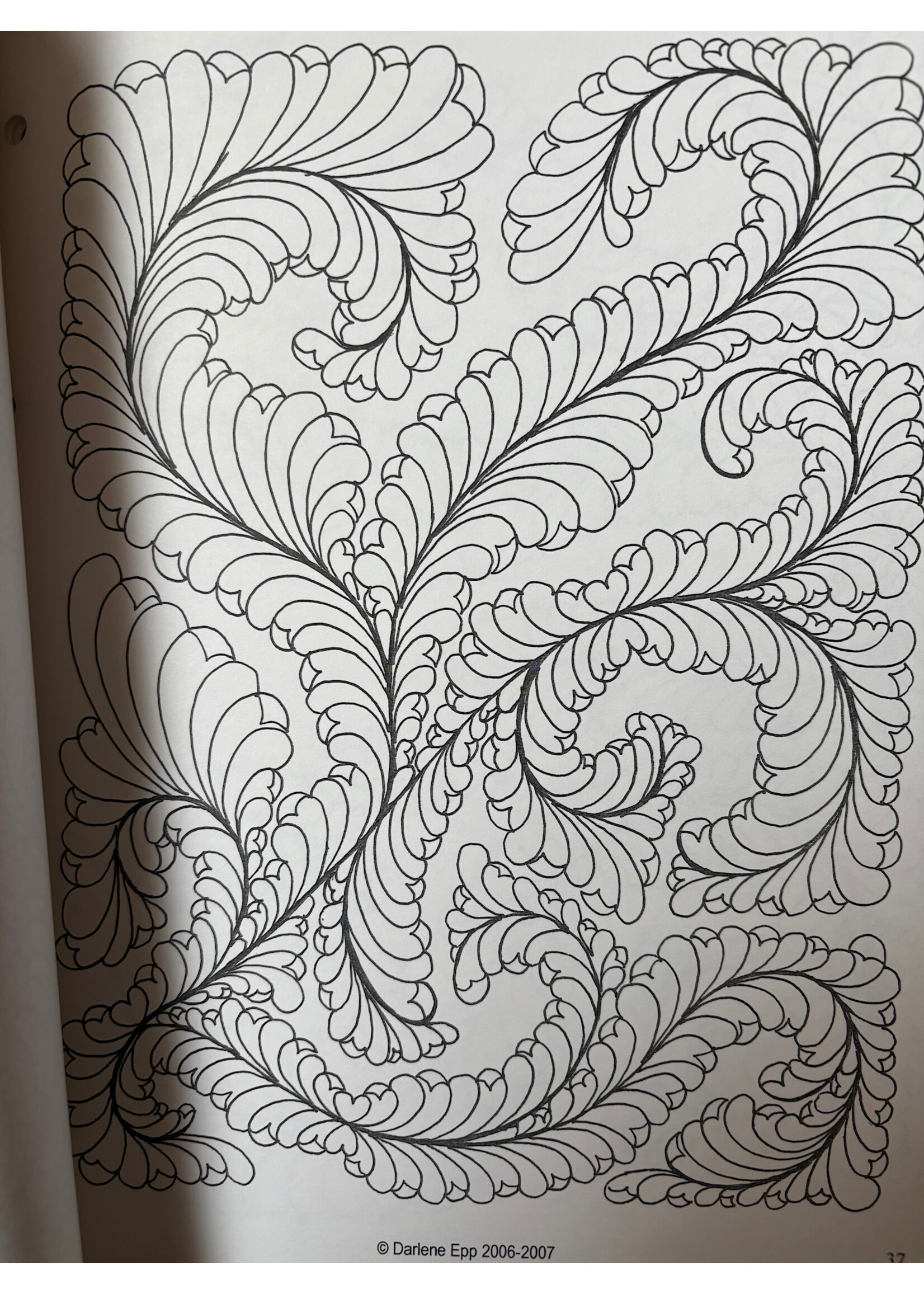 Boek - Workbook for The Pocket Guide To Freehanding - Darlene Epp