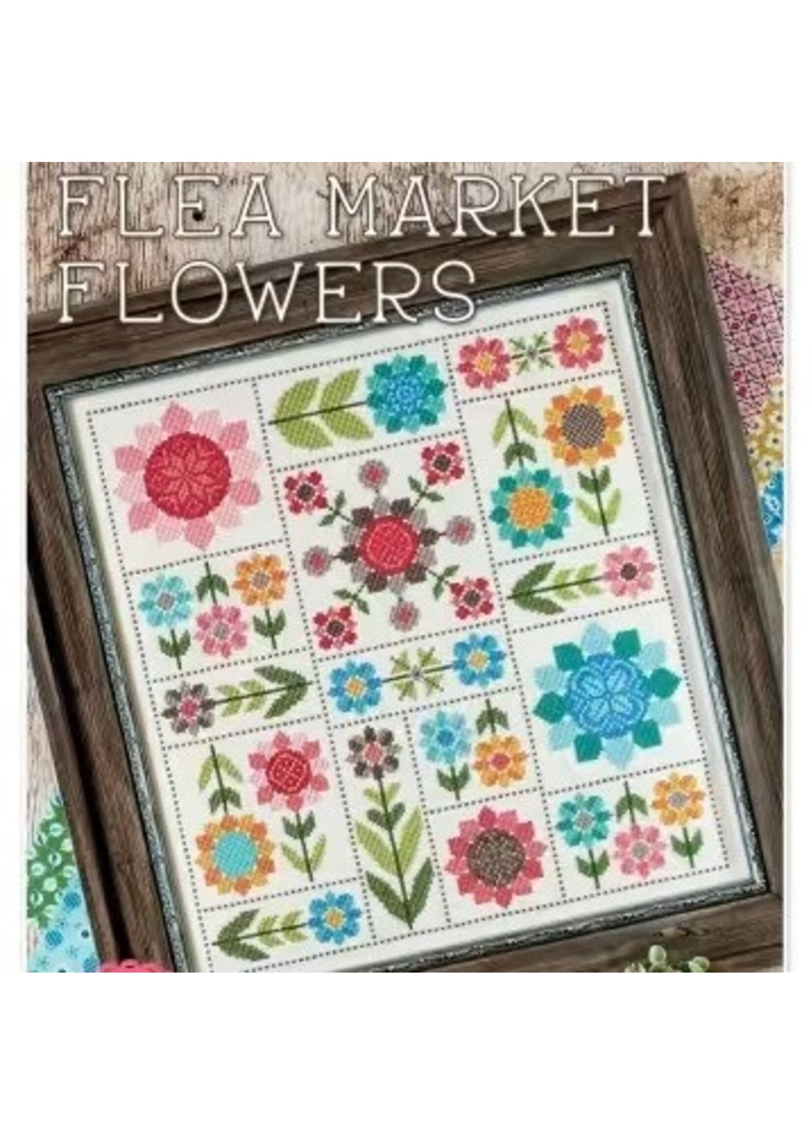 It's Sew Emma Lori Holt - Borduurpatroon - Flea Market Flowers
