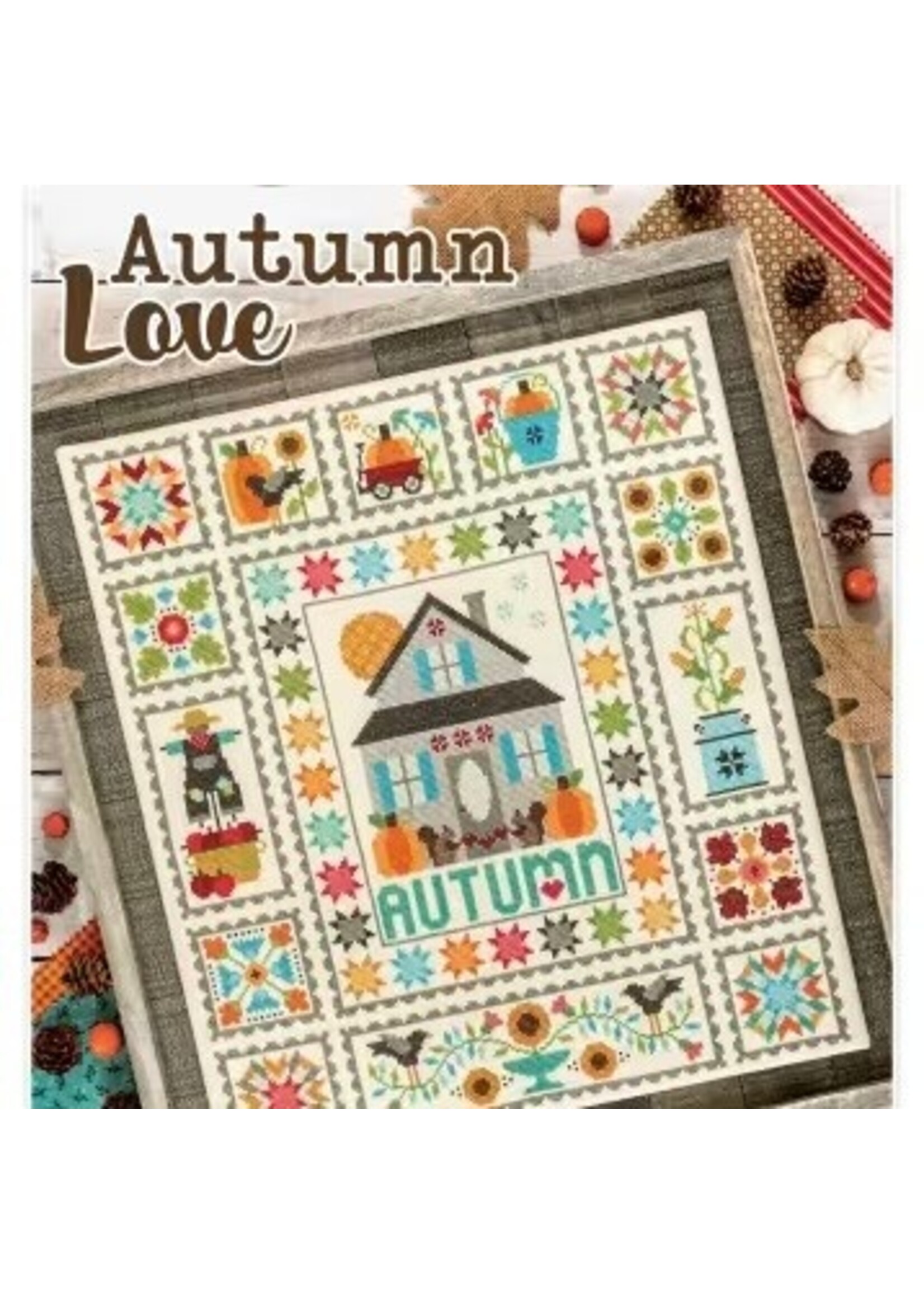 It's Sew Emma Lori Holt - Borduurpatroon - Autumn Love