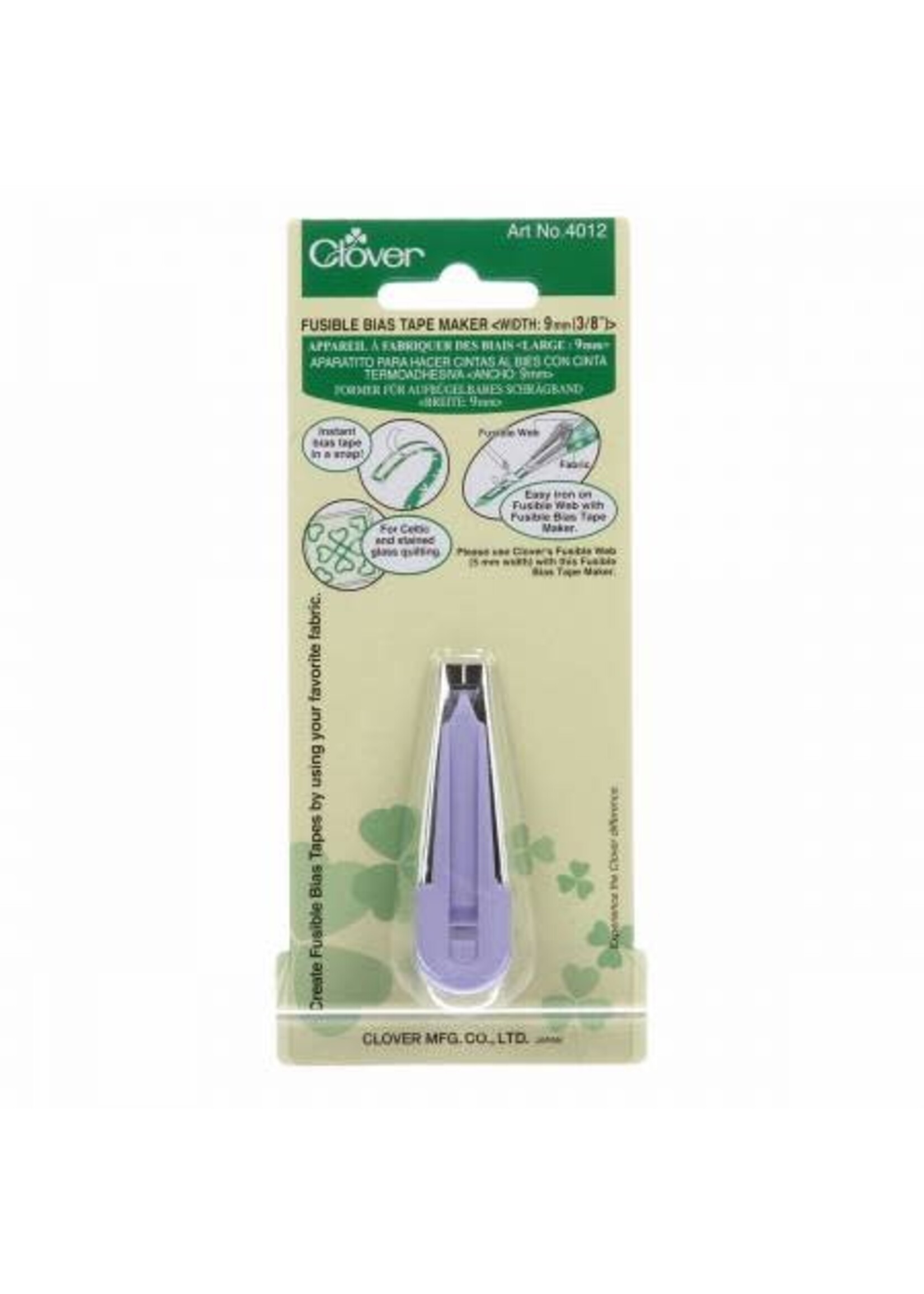 Clover Fusible Bias Tape Maker - 9 mm