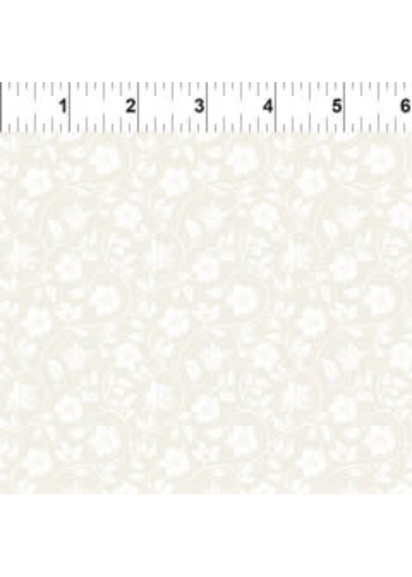 In The Beginning Periwinkle Spring - Vine Total - Cream - 4PS1 - Coupon - 80 cm x 110 cm