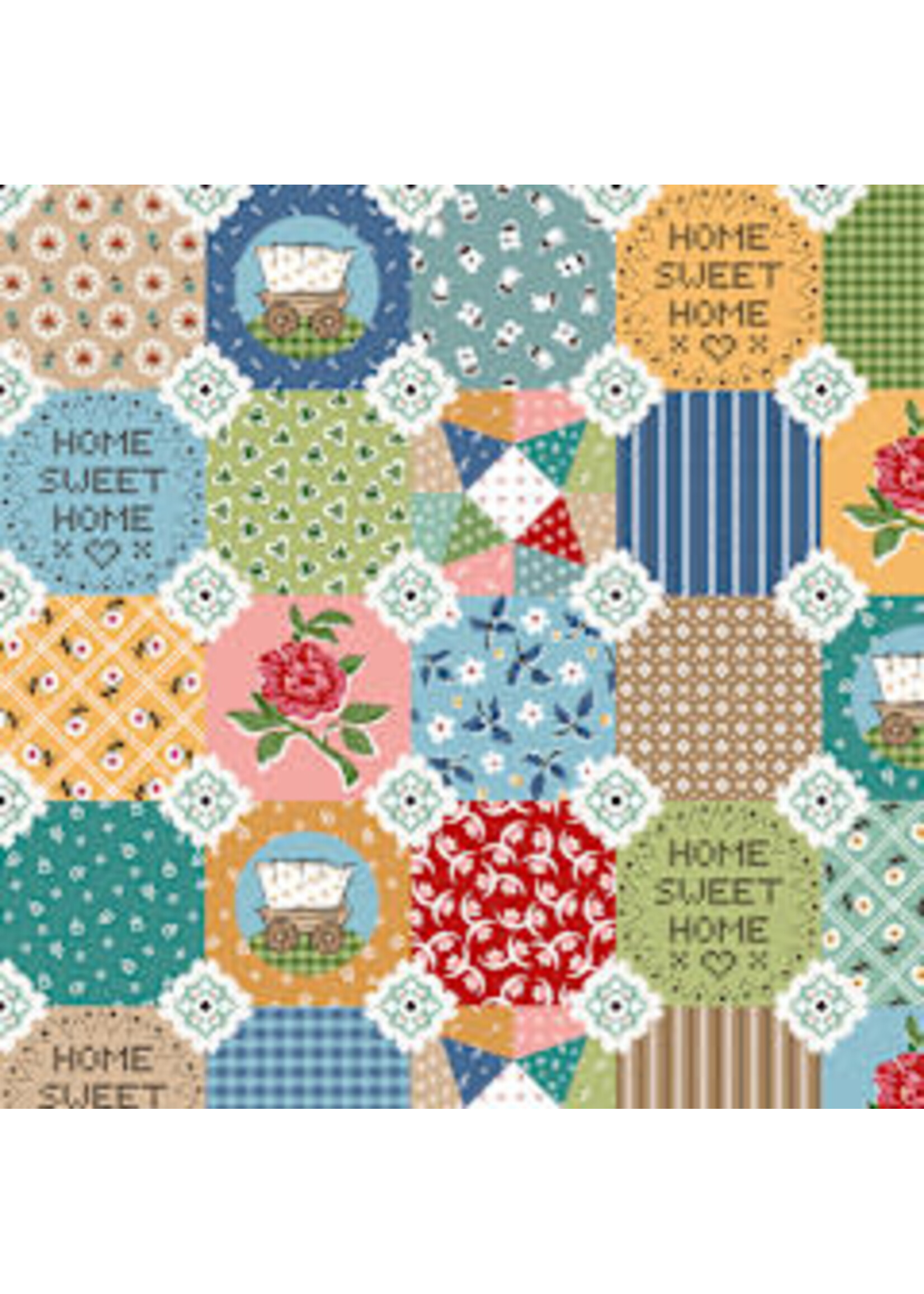 Riley Blake Designs Lori Holt - Prairie Home - Very Prairie - Multi - WB15577 - Coupon - 210 cm x 275 cm