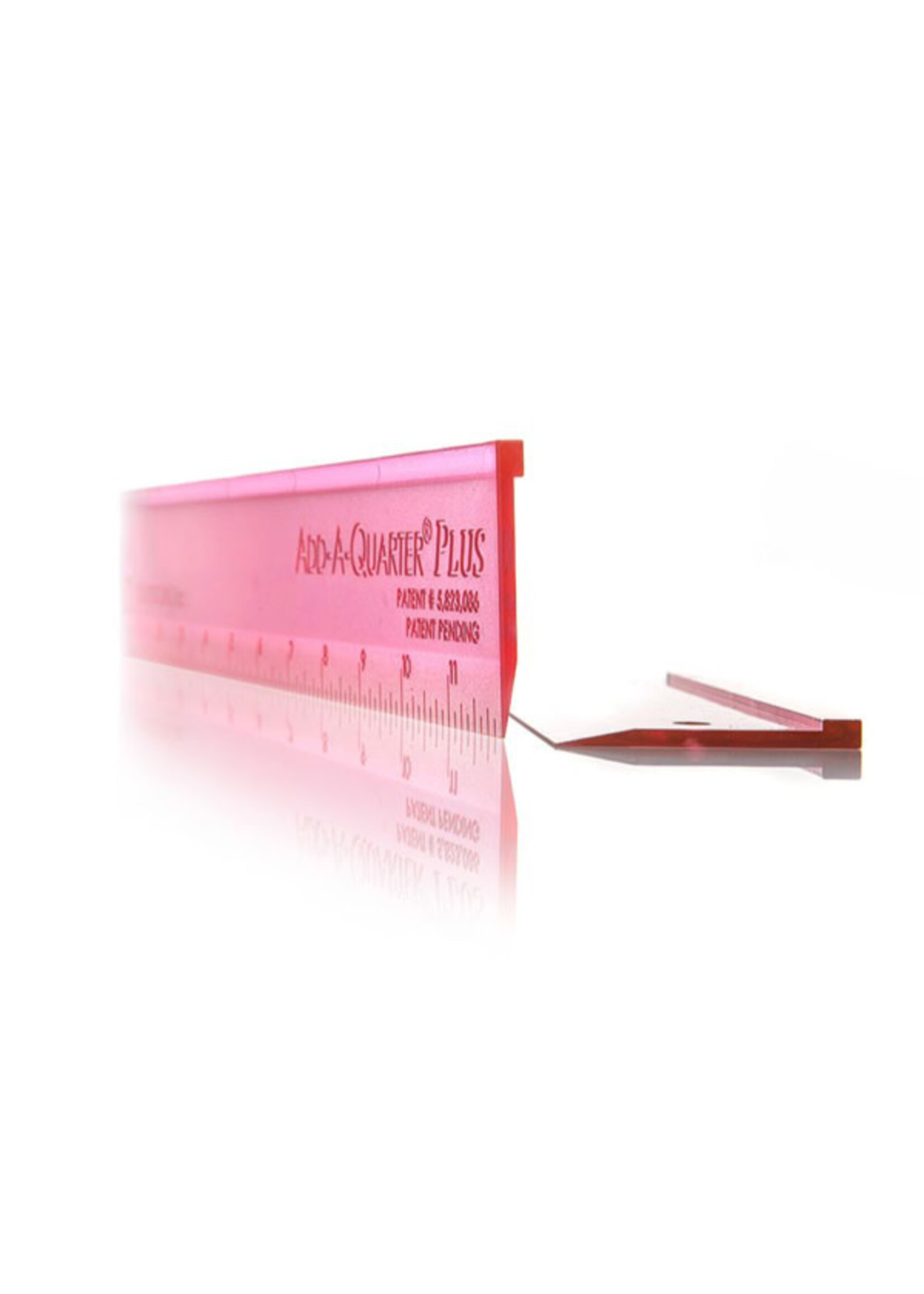CM designs Liniaal - Add A Quarter - Plus - 6 inch - Roze